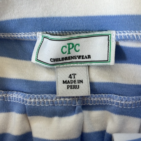 Classic Prep Childrenswear blue and white stripe skirt - Picture 4 of 4